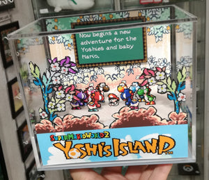 Yoshi´s Island Intro Cubic Diorama