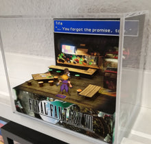 Load image into Gallery viewer, Final Fantasy VII Tifa and Cloud Cubic Diorama