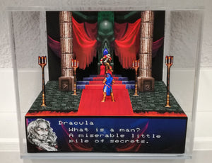 Castlevania Symphony of the Night Intro Cubic Diorama