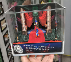 Castlevania Symphony of the Night Intro Cubic Diorama