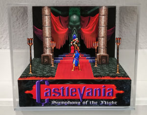 Castlevania Symphony of the Night Intro Cubic Diorama