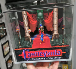 Castlevania Symphony of the Night Intro Cubic Diorama