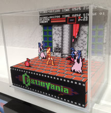 Load image into Gallery viewer, Castlevania Nes Entrance Hall Cubic Diorama