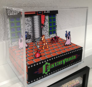 Castlevania Nes Entrance Hall Cubic Diorama