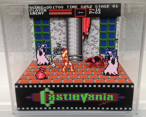 Castlevania Nes Entrance Hall Cubic Diorama