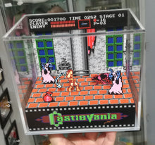 Load image into Gallery viewer, Castlevania Nes Entrance Hall Cubic Diorama