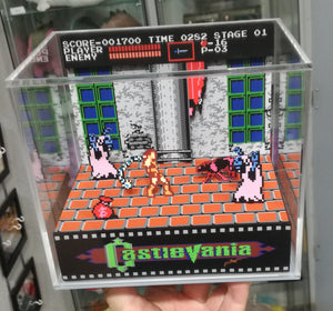 Castlevania Nes Entrance Hall Cubic Diorama