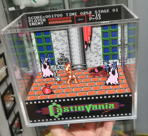 Castlevania Nes Entrance Hall Cubic Diorama