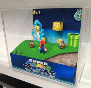 Super Mario Galaxy Cubic Diorama