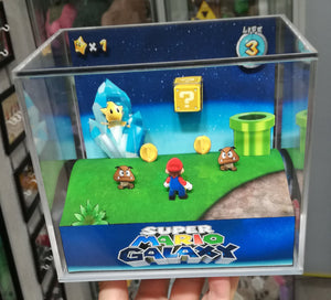 Super Mario Galaxy Cubic Diorama