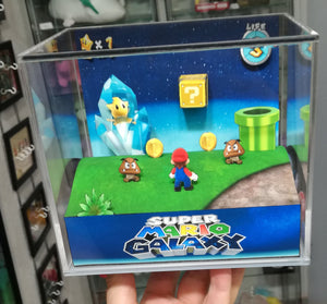 Super Mario Galaxy Cubic Diorama