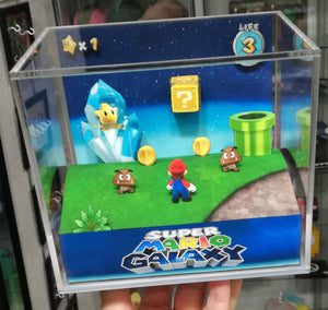 Super Mario Galaxy Cubic Diorama