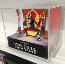 Load image into Gallery viewer, Cuphead Devil Cubic Diorama