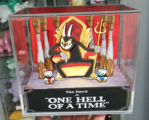 Cuphead Devil Cubic Diorama