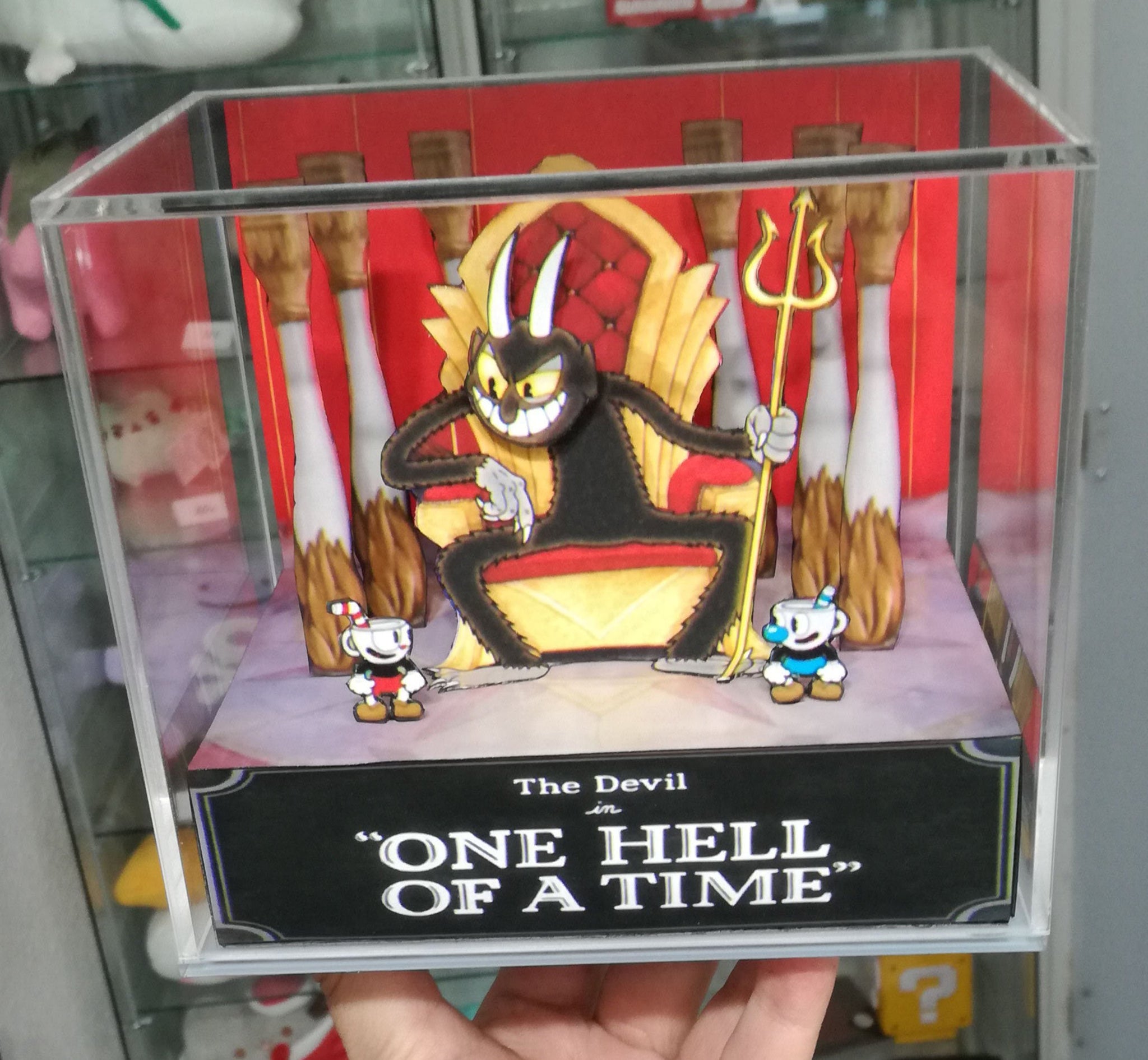 King Dice Diorama Available : Cuphead Game Replica 