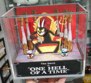 Cuphead Devil Cubic Diorama