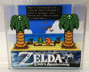 Zelda Links Awakening Cubic Diorama