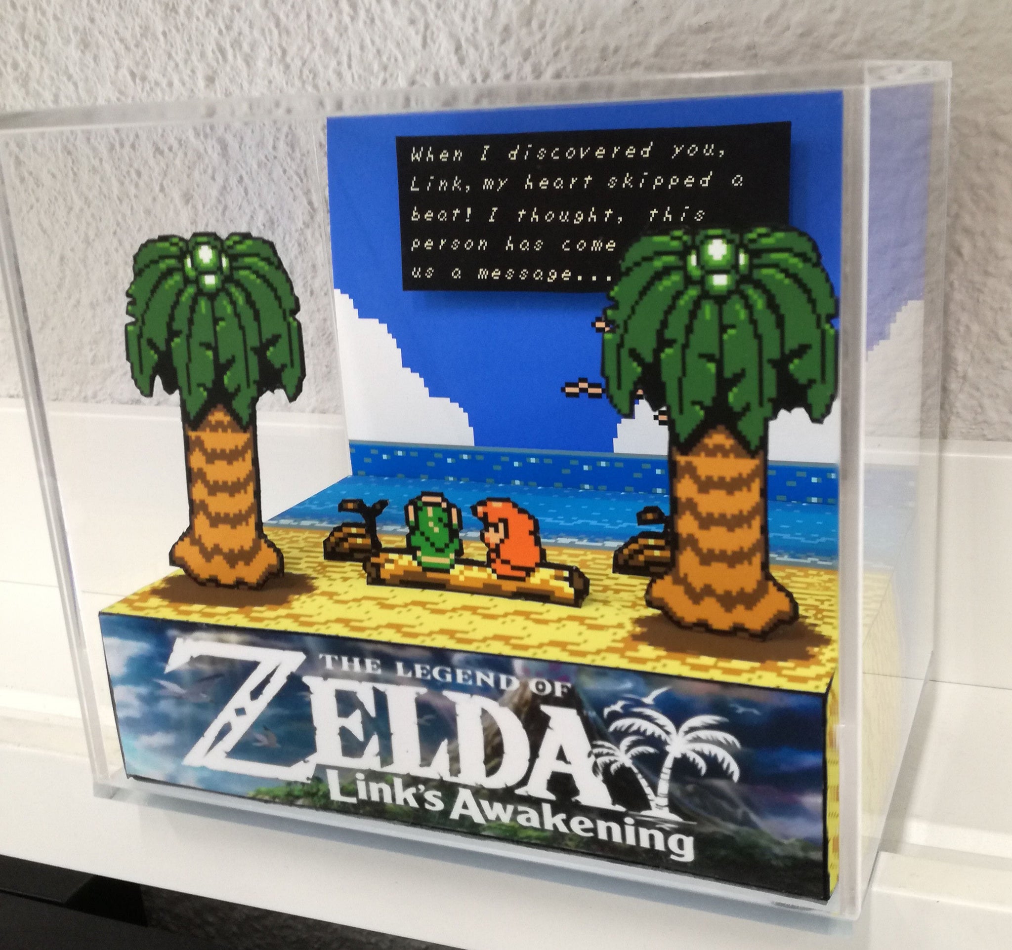 ZELDA LINK'S AWAKENING - Game Cube Diorama – Gamercubes