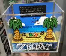 Load image into Gallery viewer, Zelda Links Awakening Cubic Diorama