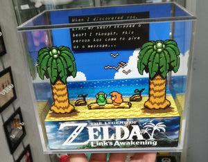 Zelda Links Awakening Cubic Diorama