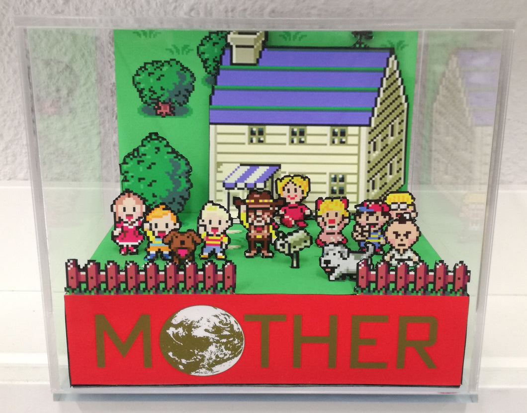 Mother Saga Tribute Cubic Diorama