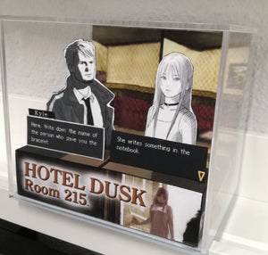 Hotel Dusk Cubic Diorama