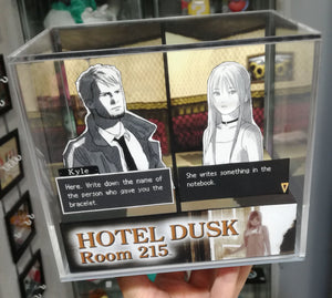 Hotel Dusk Cubic Diorama