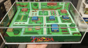 Zelda A Link to the Past Kakariko Mega Cube Diorama