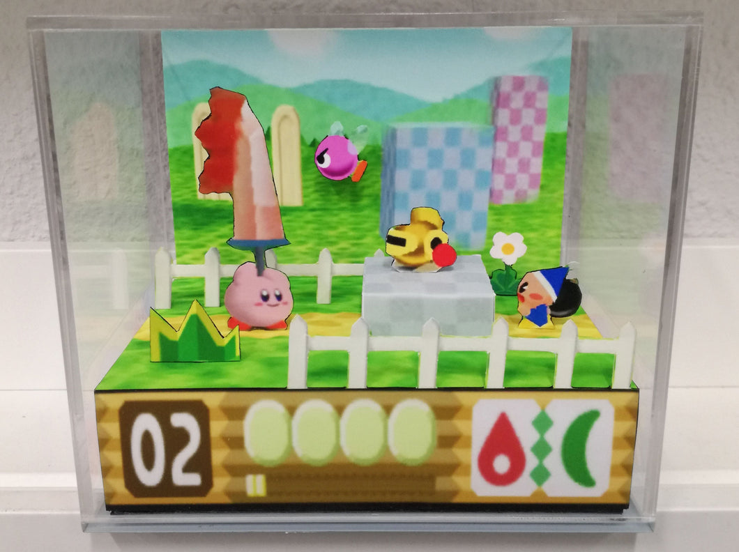 Kirby 64: The Crystal Shards Cubic Diorama