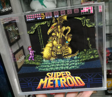 Load image into Gallery viewer, Super Metroid Golden Statue Cubic Diorama