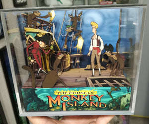 Monkey Island 3 The Sea Cucumber Cubic Diorama