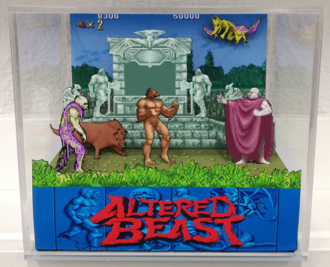 Altered Beast Cubic Diorama