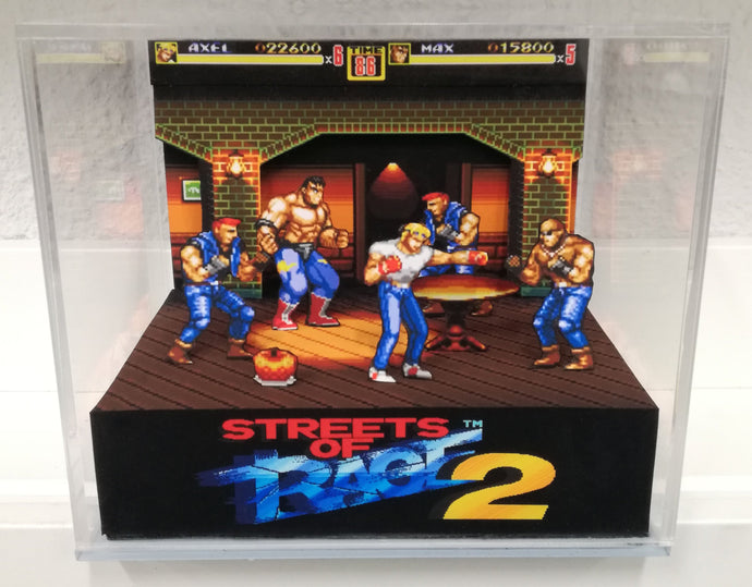 Streets of Rage 2 Cubic Diorama