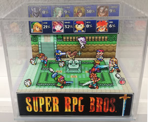 Super RPG Bros. Cubic Diorama