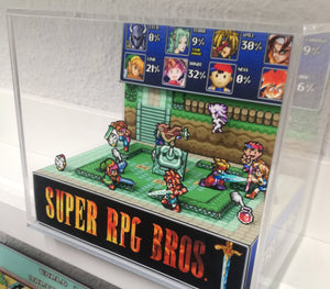 Super RPG Bros. Cubic Diorama