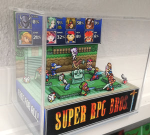 Super RPG Bros. Cubic Diorama