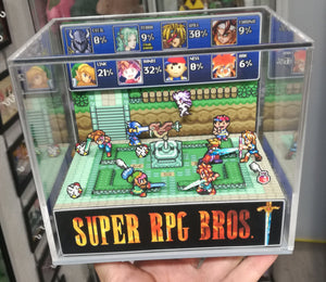 Super RPG Bros. Cubic Diorama