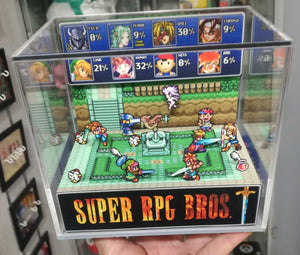 Super RPG Bros. Cubic Diorama