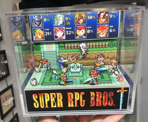 Super RPG Bros. Cubic Diorama