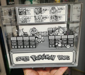 Super Pokémon Bros. Cubic Diorama