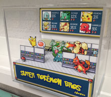 Load image into Gallery viewer, Super Pokémon Bros. Advance Cubic Diorama