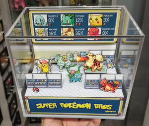 Super Pokémon Bros. Advance Cubic Diorama