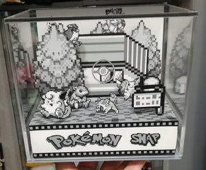 Pokemon Snap Game Boy Cubic Diorama