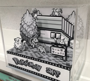 Pokemon Snap Game Boy Cubic Diorama