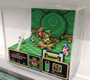 Zelda A Link to the Past First Person Cubic Diorama