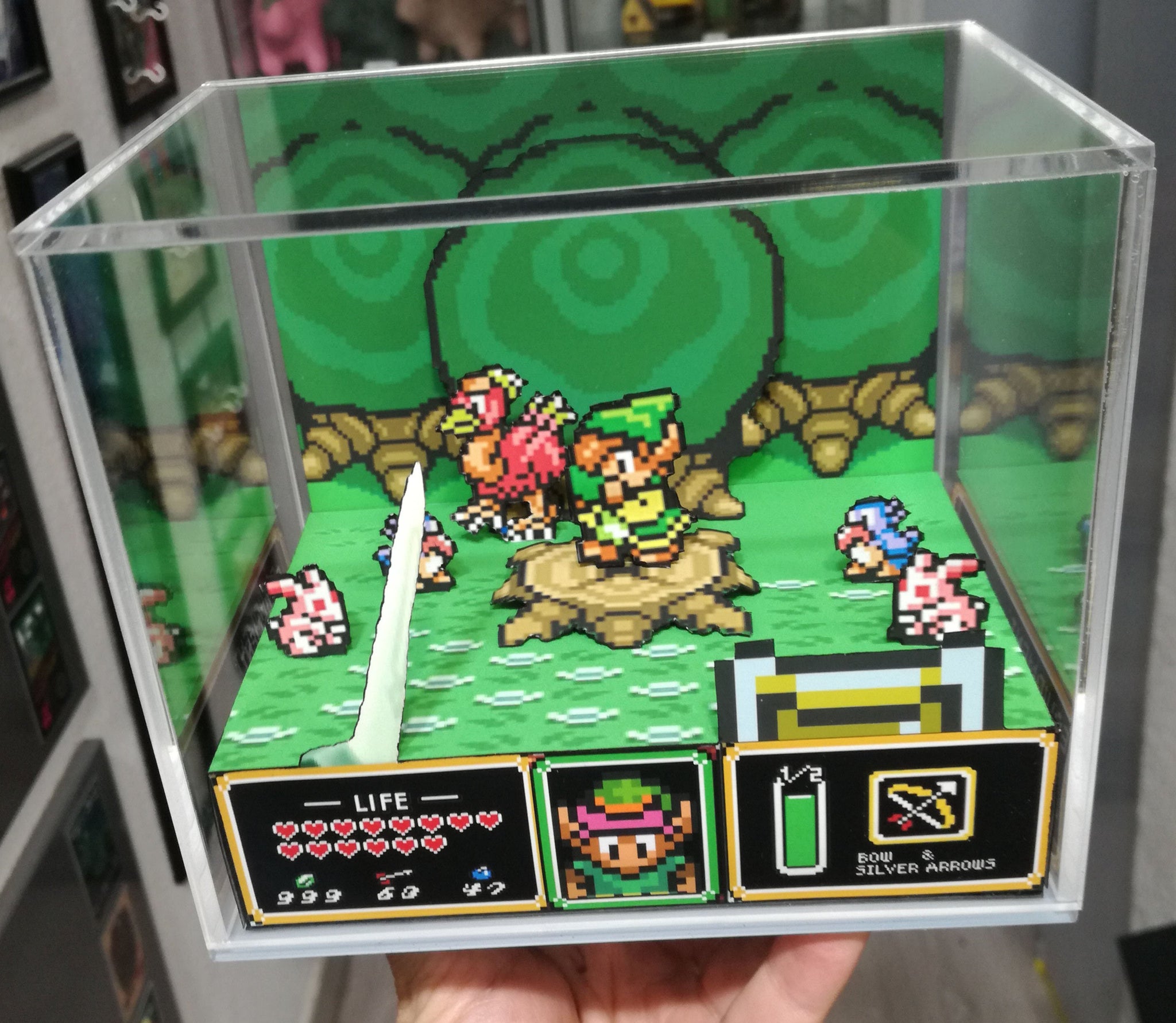 Zelda A Link to the Past First Person Cubic Diorama – ARTS-MD