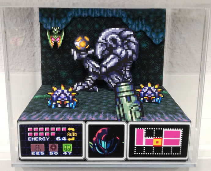 Super Metroid First Person Cubic Diorama