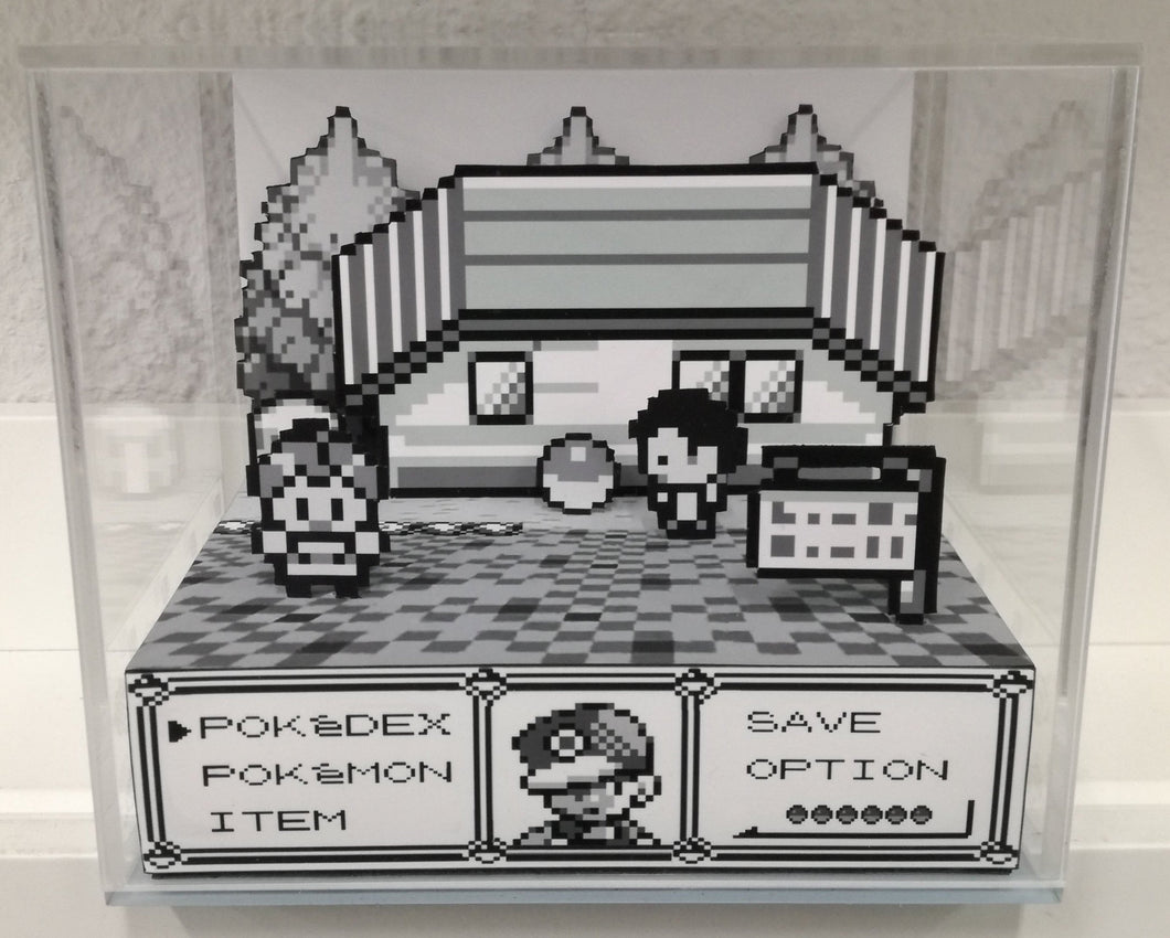 Pokemon Blue/Red First Person Cubic Diorama