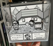 Load image into Gallery viewer, Pokemon Blue/Red First Person Cubic Diorama