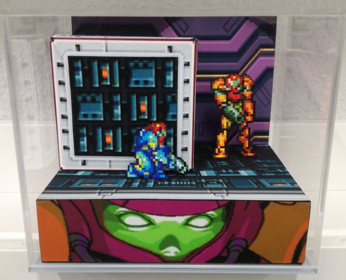 Metroid Fusion SA-X Cubic Diorama